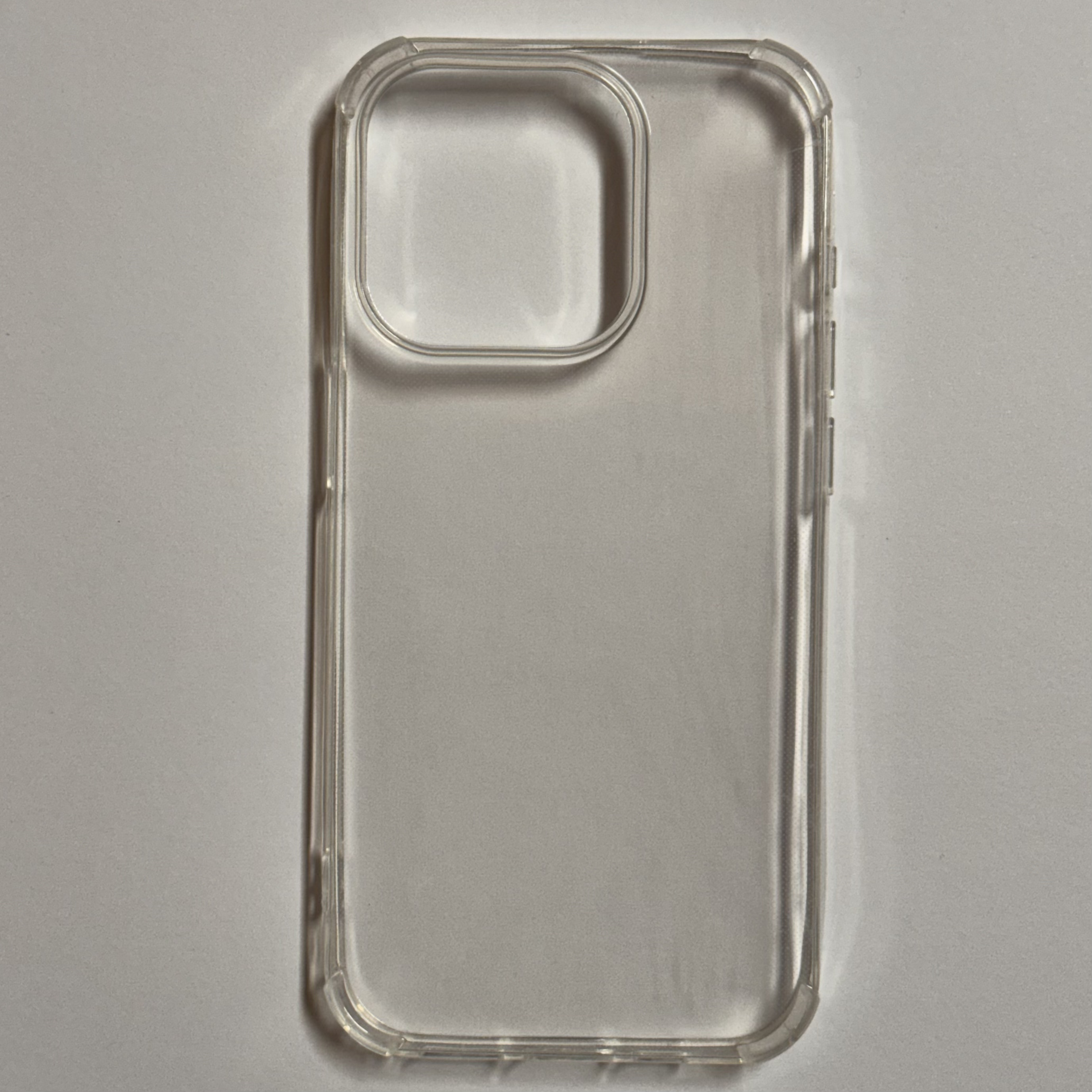 iPhone 15 Pro Handyhülle Transparent – Slim TPU Case, Schutz vor Stößen & Kratzern, Passgenau, Elegantes Design