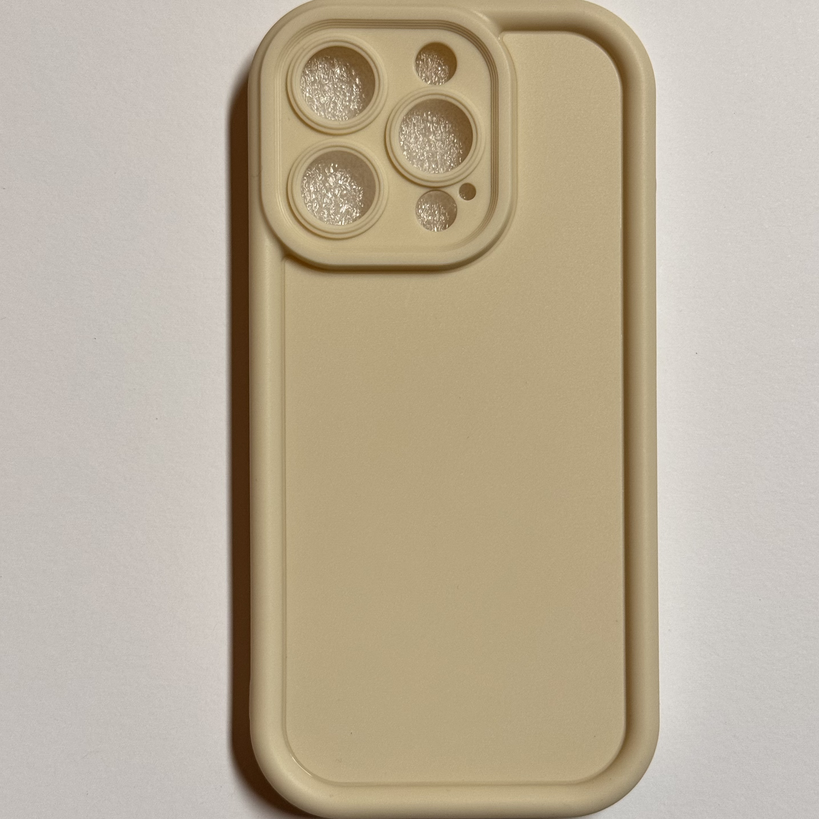 iPhone 15 Pro Handyhülle Weiß – Slim TPU Case, Schutz vor Stößen & Kratzern, Passgenau, Elegantes Design